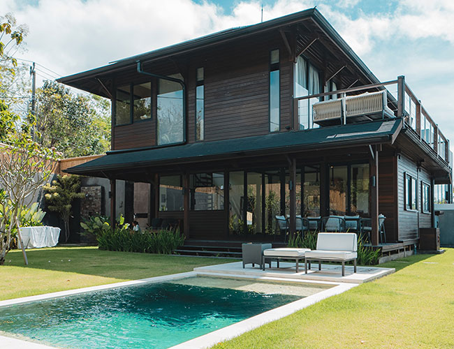 ویلای پیش ساخته چوبی